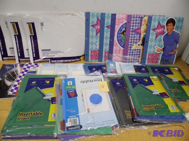 New School or Office Items