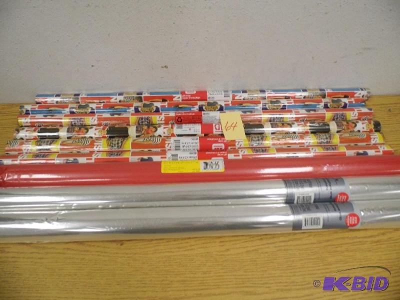 9 Rolls New Wrapping Paper