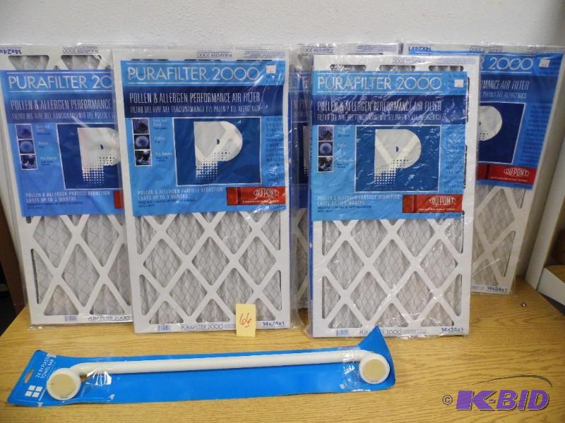 Furnace Filters & Towel Bar