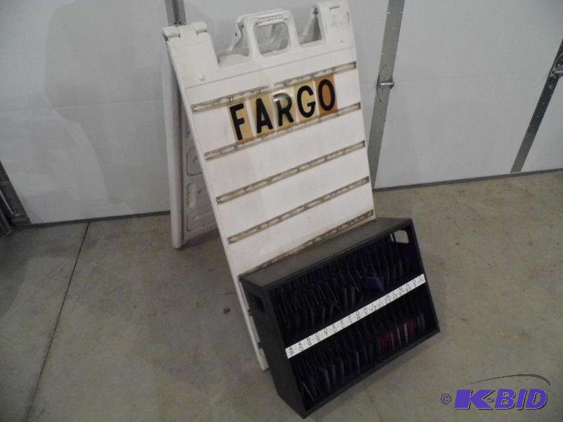 Sandwich Board Sign wLetters