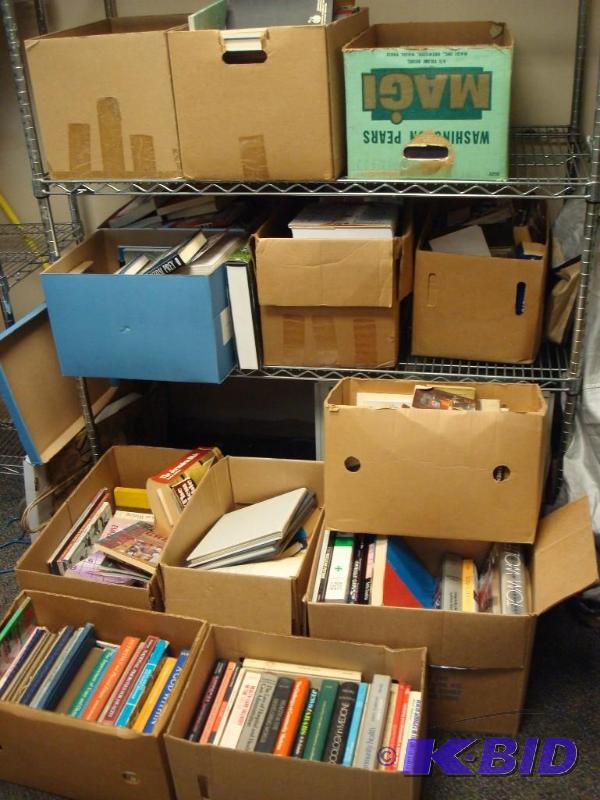 lot 102 image: Huge Lot Of Books, Mixed Titles And Subjects,...