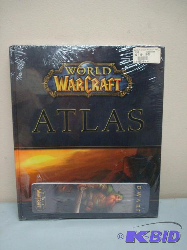 lot 109 image: New Sealed World Of Warcraft Atlas Book...