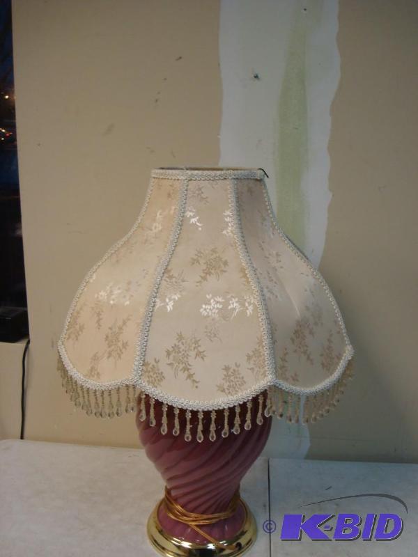 lot 123 image: Used, Lamp &nbspWith Shade, Untested, Spot O...