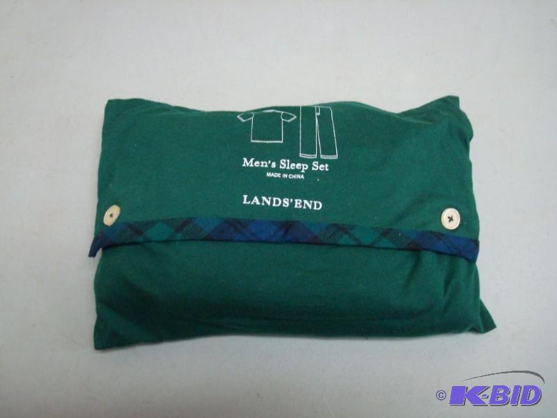 lot 140 image: New Lands End Mens Sleep Set, Size XL...