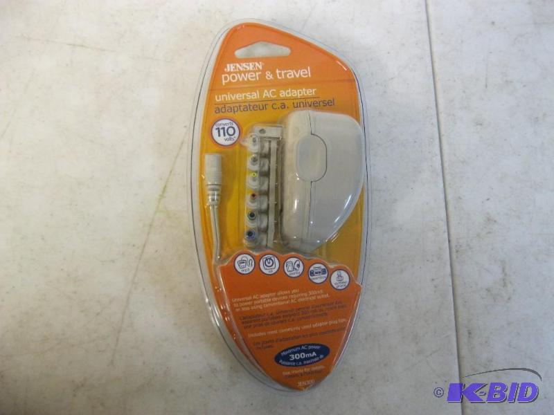 lot 59 image: Jensen Power Adapter New...