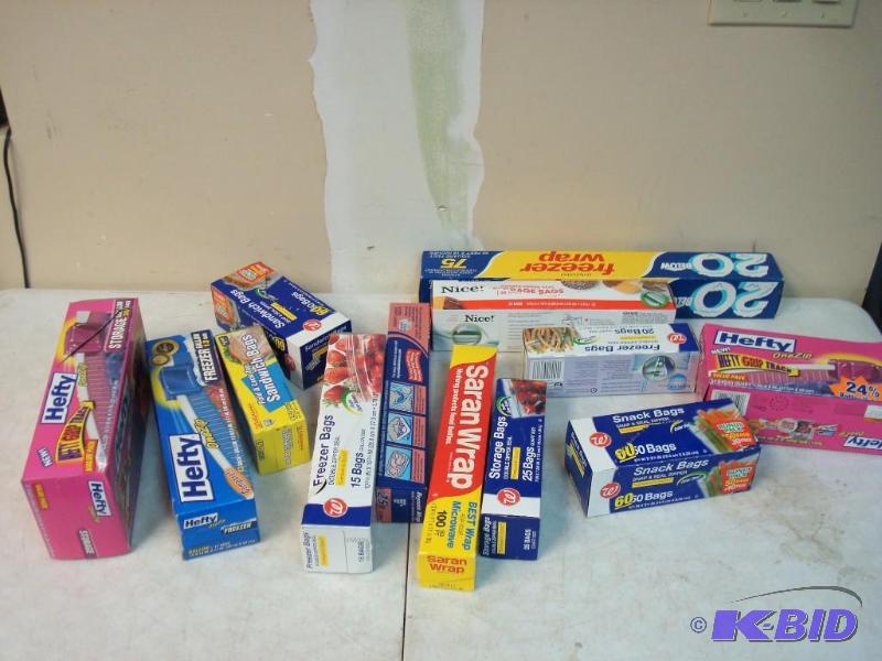 lot 88 image: Lot Of Sandwich Bags, Mostly Opened...