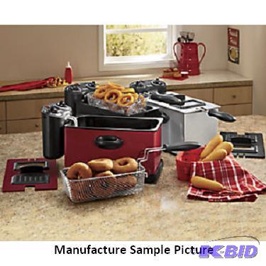 Chef Tested Deep Fryer - Red - Model CDF-2035...