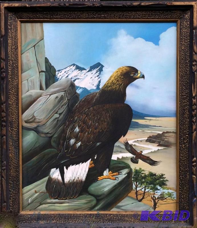 lot 17 image: Listed Artist  Original Oil Framed & Signed by Young dated 1978