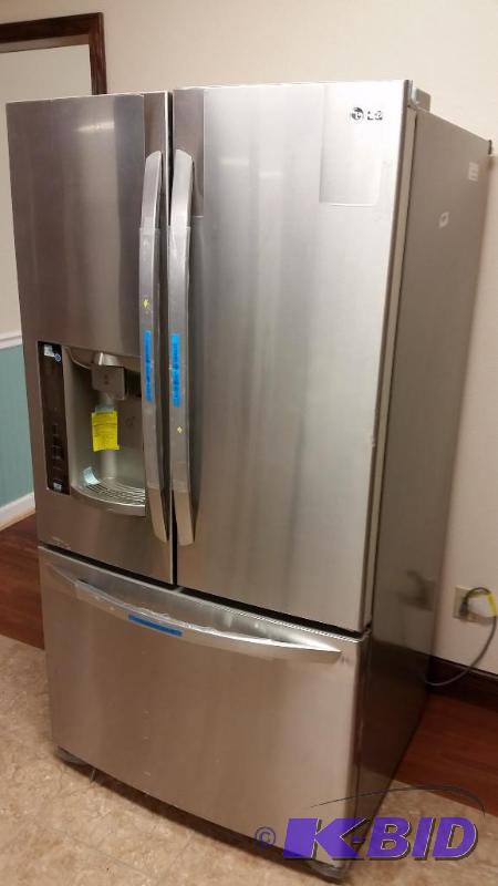 lot 1 image: LG Stainless Steel Refigerator