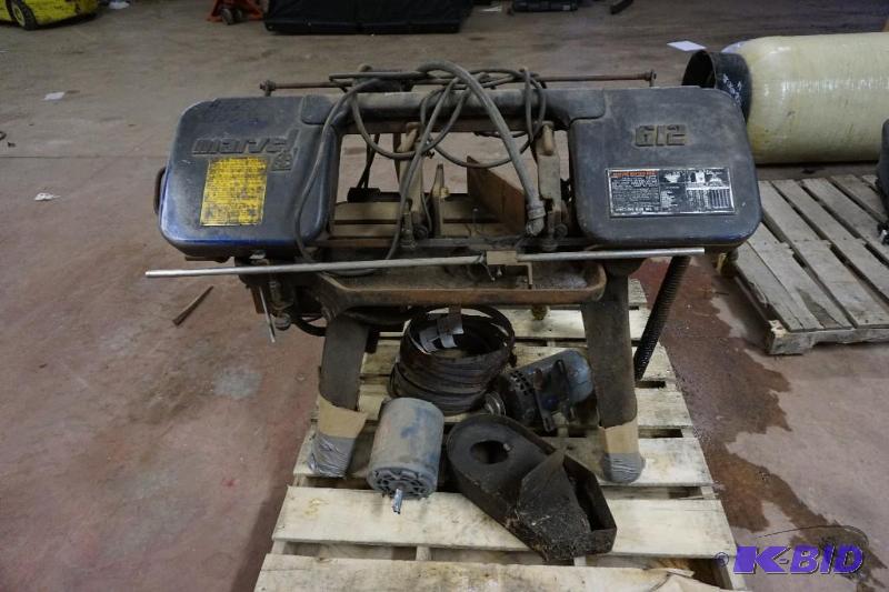 lot 3 image: Marvel Model 612 Horizontal Metal Band Saw   ...