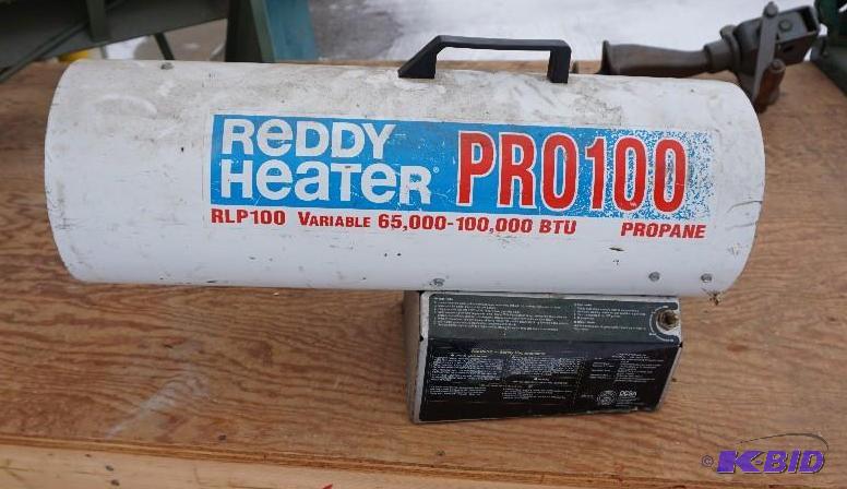 Reddy Heater Model RLP100 Variable 65,00... | Metal Fabrication Equipment |  K-BID