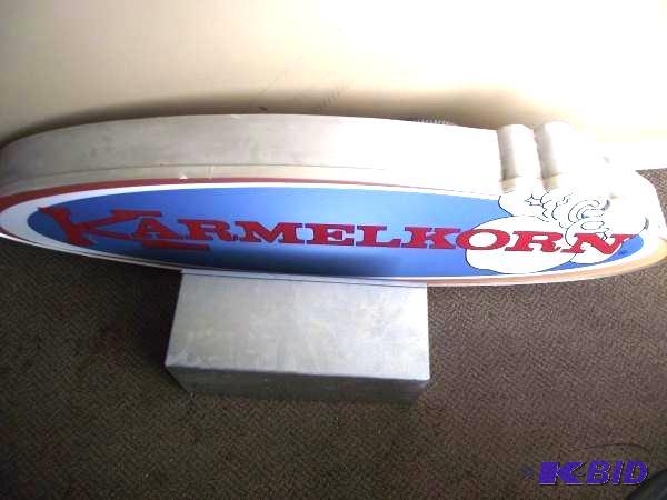 KarmelKorn Sign   Approximately 24&quot Wide...