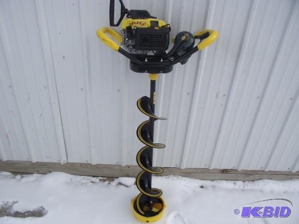 Jiffy Pro 4 LP Ice Auger   8&quot Auger with...