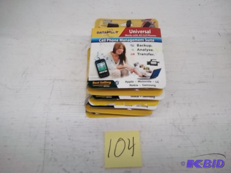 lot 104 image: Lot of two FOGWARE PUBLISHING DP260-112 DATA PILOT HOTSPOT KIT WCABLES