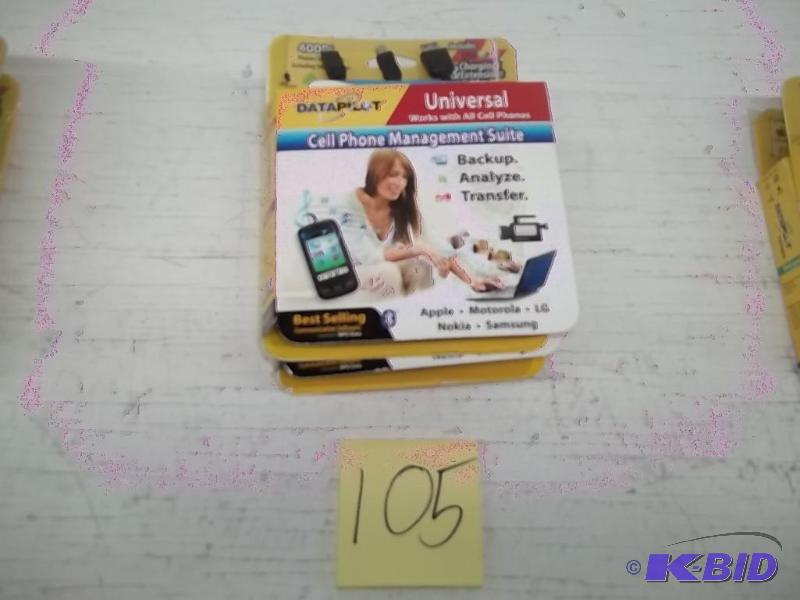 lot 105 image: Lot of three Data pilot Universal kits