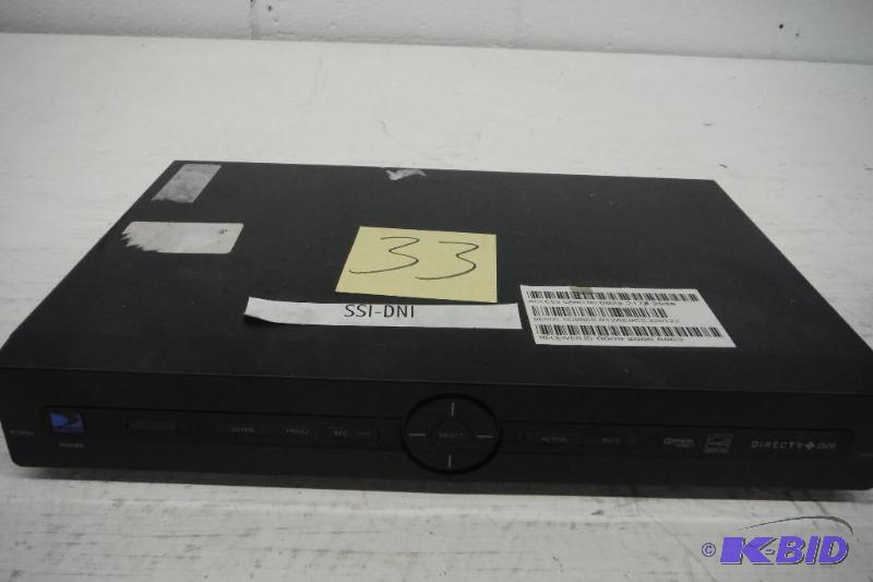 lot 33 image: Direct TV Directv R16 black DVR Receiver Does not power on