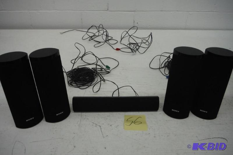 lot 56 image: Sony Surround sound speakers