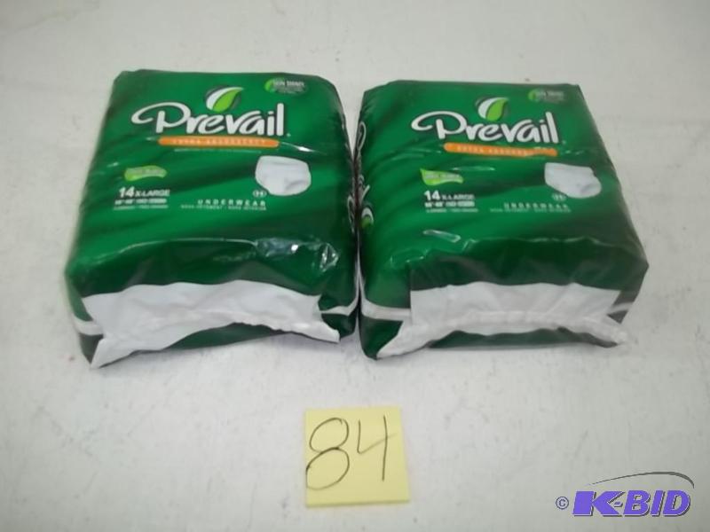 lot 84 image: lot of two Prevail 14 x-large Underware