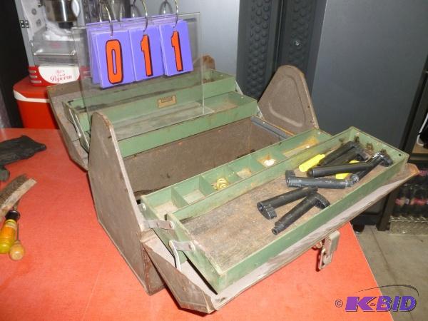 Kennedy hip roof tool box. Used condition. As...