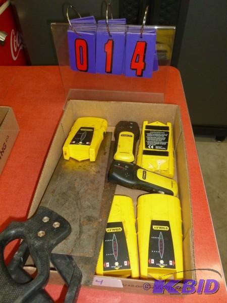 Flat of stanley tools and misc. Terms. Cash o...
