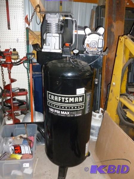 Craftsman 220 volt single phase air compresso...