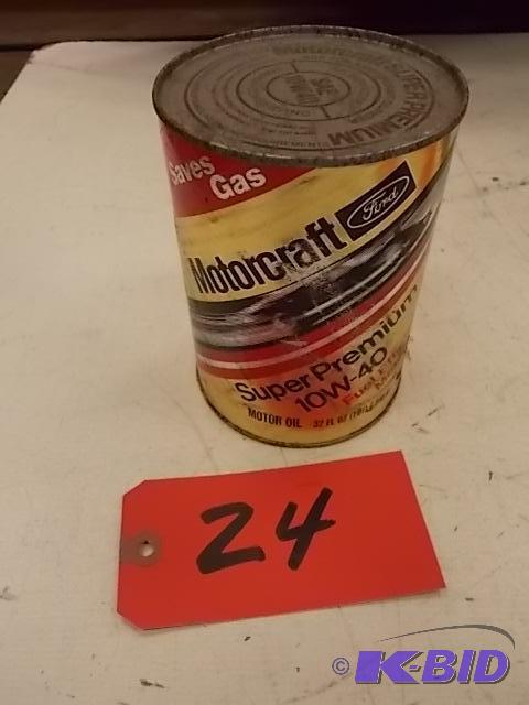 lot 24 image: Motorcraft Super Premium 10W-40 Motor Oil...