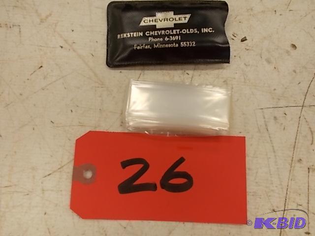 lot 26 image: Chevrolet Rain Bonnet...