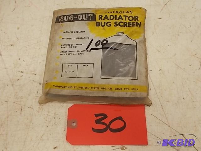 lot 30 image: Bug-Out Radiator Screen...