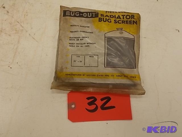 lot 32 image: Bug-Out Radiator Screen...