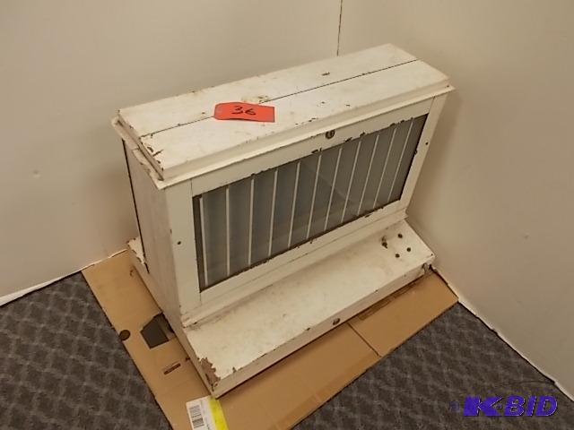 lot 36 image: (2) Vintage Cigarette Vending Machines (Back ...