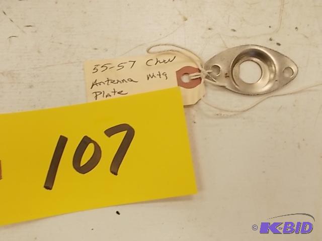 lot 107 image: 1955-57 Chev. Antenna Mounting Bracket...