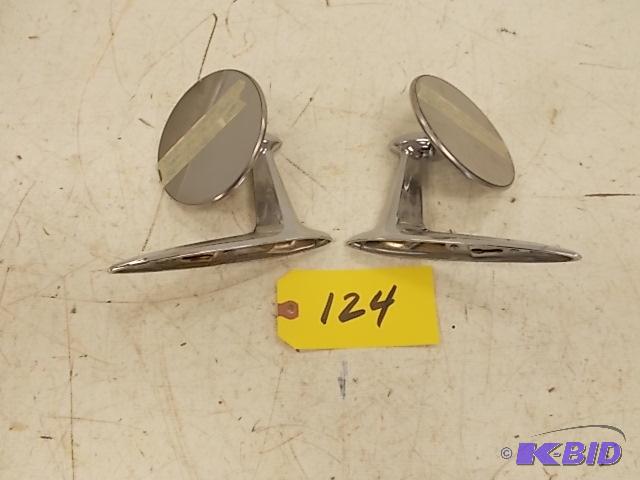 lot 124 image: Pair of 1957 Chev. Door Mirrors, R & L...