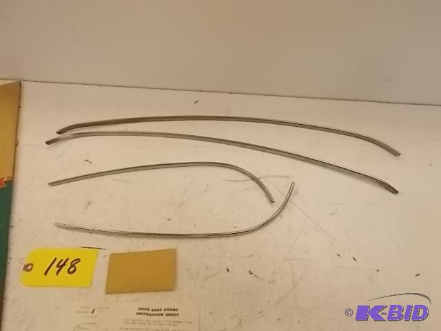 lot 148 image: 1954 Chev. 4-Door Door Edge Guard Set, NOS...
