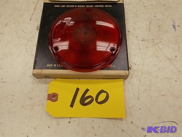 lot 160 image: 1960-64 Chev. PU Parking Light Lens, NOS...