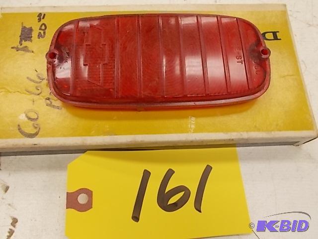 lot 161 image: 1960-66 Chev. PU Parking Light Lens, NOS...