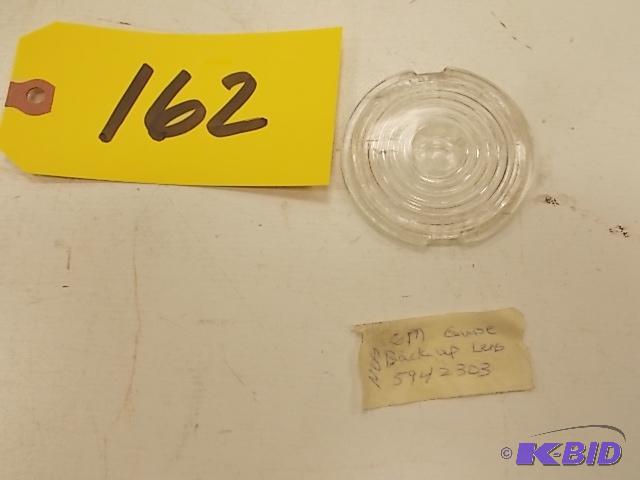 lot 162 image: GM Guide Backup Light Lens, PN 5942303, NOS...