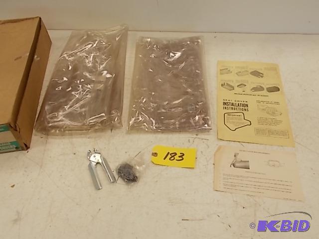 lot 183 image: 1957 Chev. Belair Seat Covers, NOS...