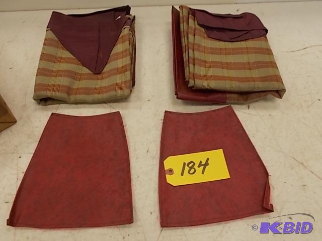 lot 184 image: 1951-52 Chev. Seat Covers, NOS...