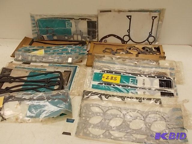 lot 235 image: Asstd GM Engine Gaskets...
