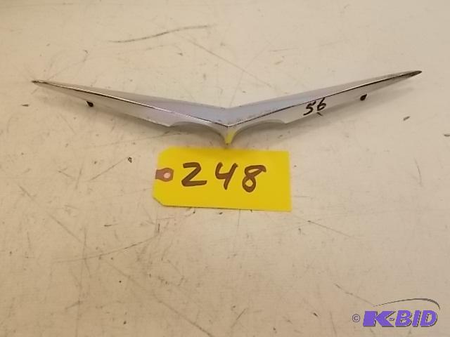 lot 248 image: 1956 Chev. Trunk Vee Emblem, NOS...