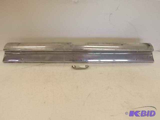 lot 303 image: 1957 Chev. Rear Bumper Center with License Pl...
