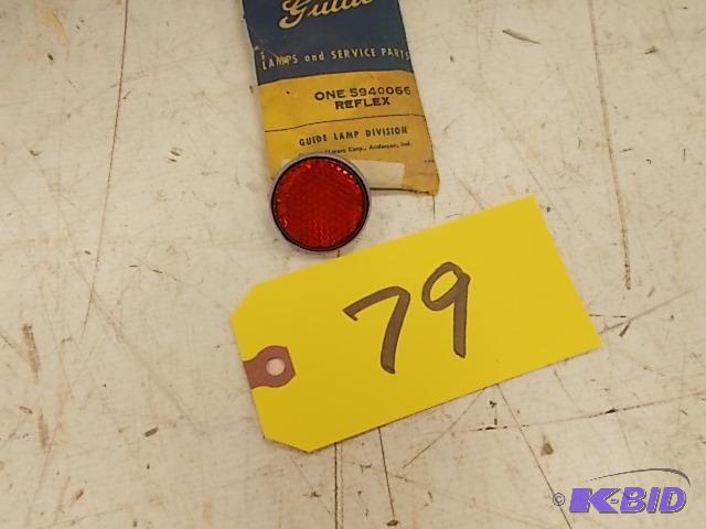 lot 79 image: 1956 Chev. Tail Light Reflector, NOS...