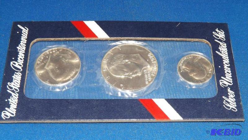1976 US Bicentennial Silver Uncirculated Set...