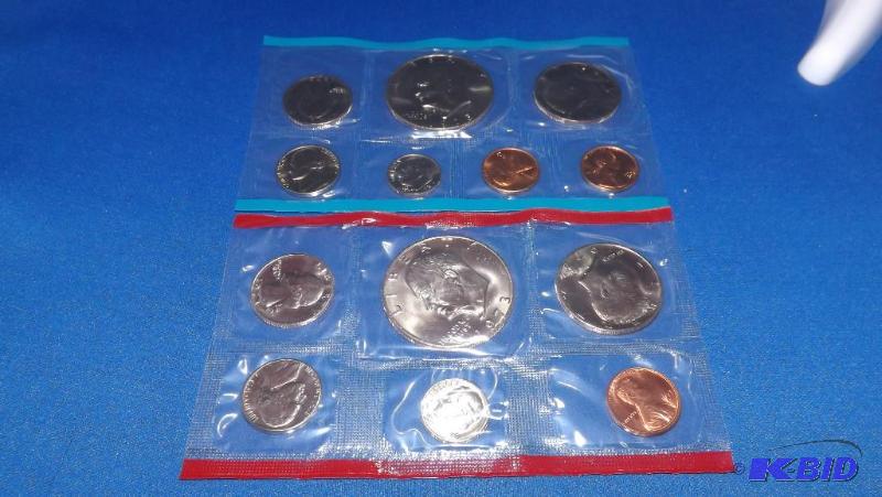 1973 Uncirculated Mint Set, P &amp D  &nbsp...