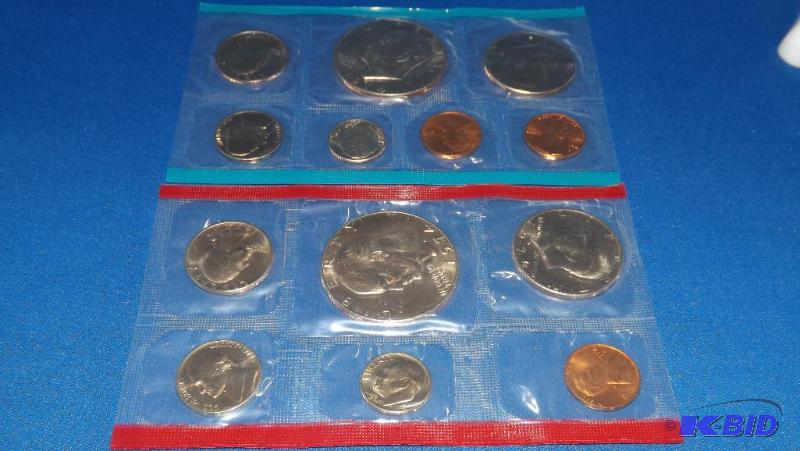 1974 Uncirculated Mint Set, P &amp D &nbsp...