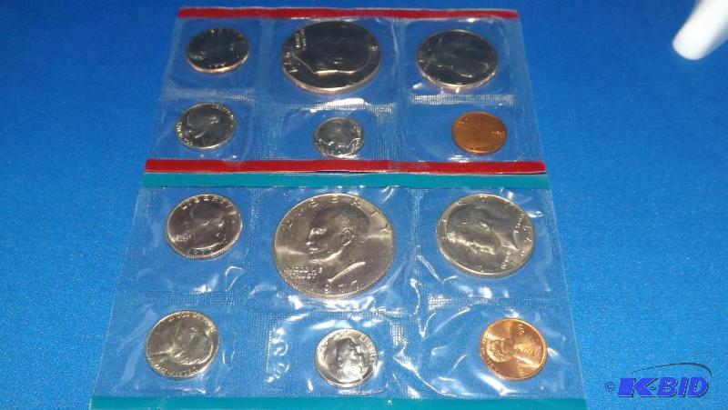 1977 Uncirculated Mint Set, P &amp D &nbsp...