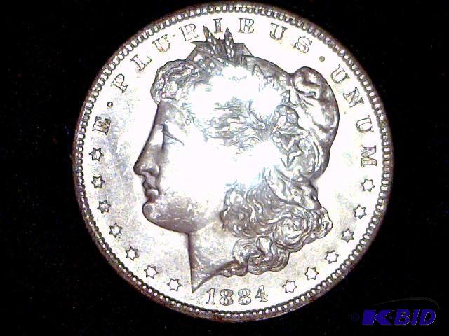 1884 CC Morgan, BU in mint box This item has ...