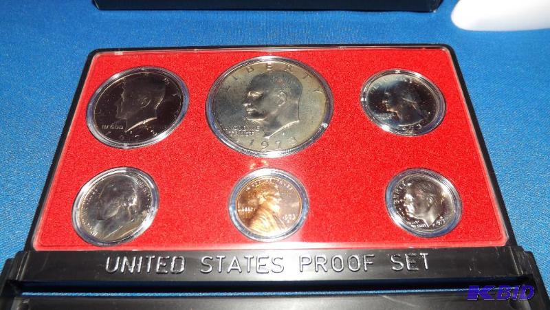 1973 US Proof Mint Set, S mint, Silver...