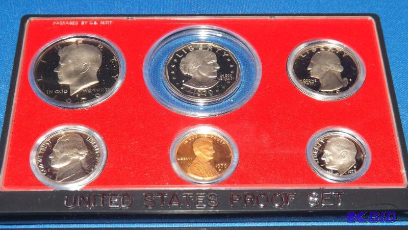 1979 US Proof Mint Set, S mint, Silver &nbsp...