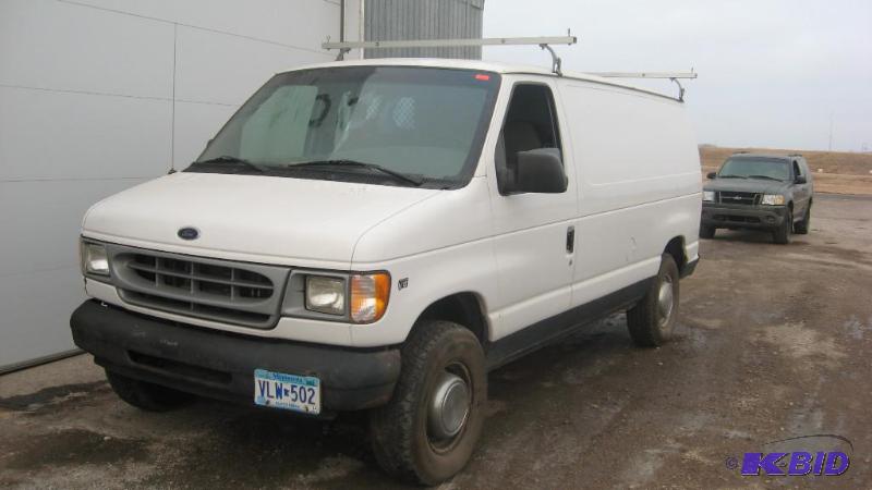 2000 E250 VAN WITH RACKS 307,653-----1FTNE24L...